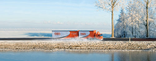 TNT truck in Denmark TNT truck in Denmark